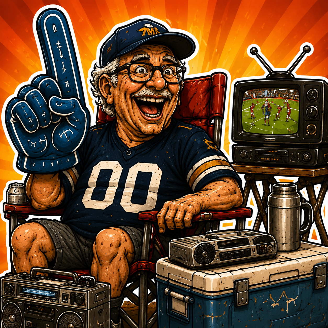 Tailgate Grandpa